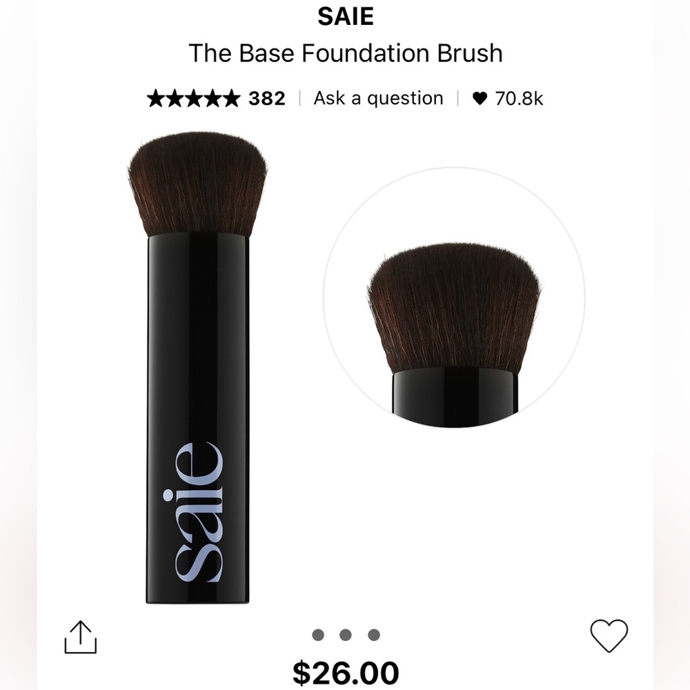 Saie The Base Foundation Brush